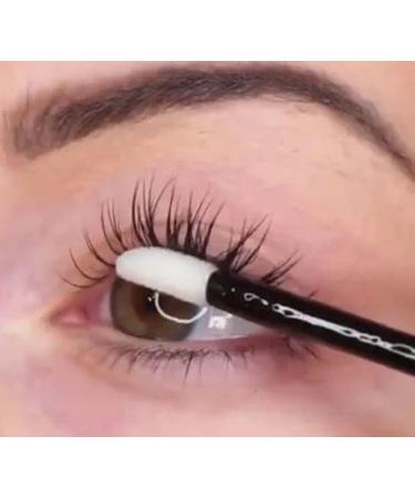 100 Sponge Sticks Eyelash Extension Remover Lip Brushes & Magic Wand Applicators for Perfect Beauty Application - Buy Online on GoSupps.com