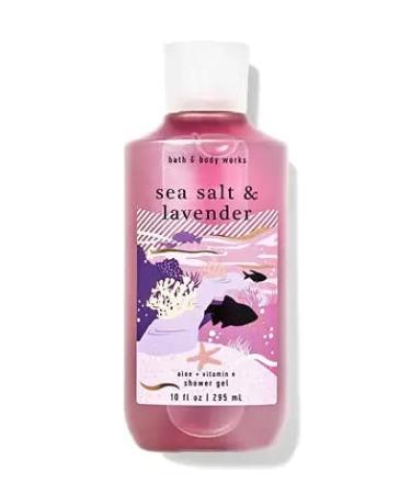 Bath and Body Works Sea Salt & Lavender Gift Set - 10 oz Shower Gel & 8 oz Lotion - Nourishing Body Care for All Skin Types - Buy Online on GoSupps.com