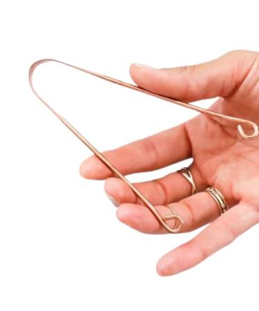 100% Copper Tongue Cleaner Set of 2 | Effective Solution for Bad Breath | Ship Worldwide - Buy Online on GoSupps.com