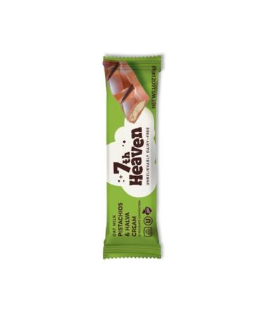 Broadway candy 7th Heaven Pistachio & Halva Oat Milk Chocolate Cream 20 x 45g