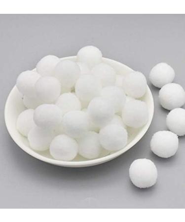 YYCRAFT White Pom Pom Balls 1.5 Inch - Pack of 50 (1.5 Inch Pom Size) - Buy Online on GoSupps.com