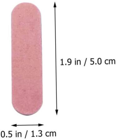 minkissy 100 Sets Manicure Tools Set Pedicure Tools Nail Care Set Nail Tools Nail File Emery Boards Rough Manicure Stick Nail Salon Supply Nail Wooden Picks Handheld Nail File Buffer Smooth - Buy Online on GoSupps.com