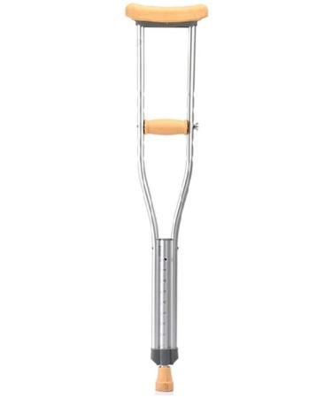 Crutches for Adults Underarm Underarm Crutches for Adjustable Aluminium Underarm Crutches/Single Lightweight Underarm Axilla Elbow Forearm Adjustable Walking Stick/Disabled Telesco Lucky Star