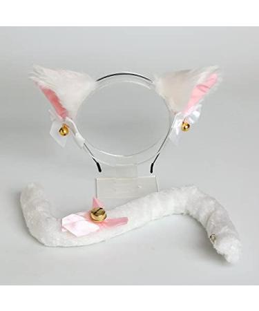 AJTUTUS Cartoon Ears Shape Hairband with Decor Cosplay Animals Tail Accessories for Women Girls Kid Party Headband - Buy Online on GoSupps.com