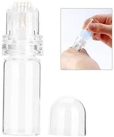 64Pins Automatic Derma Roller Skin Care Microneedling Derma Roller Bottle Titanium Alloy Micro needle Hyaluronic Filler for Men and Women - Buy Online on GoSupps.com