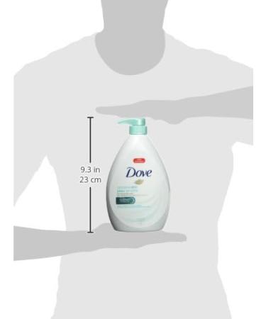 Dove Body Wash with Pump for Sensitive Skin - Nourishing & Fragrance-Free 1L - Soft Skin Care - Buy Online on GoSupps.com