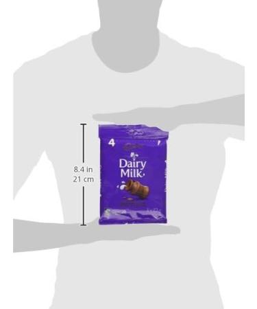 Cadbury Dairy Milk Milk Chocolate The Classic Creamy Taste Chocolate Bars Multipack 42 g (Pack of 4) - Buy Online on GoSupps.com