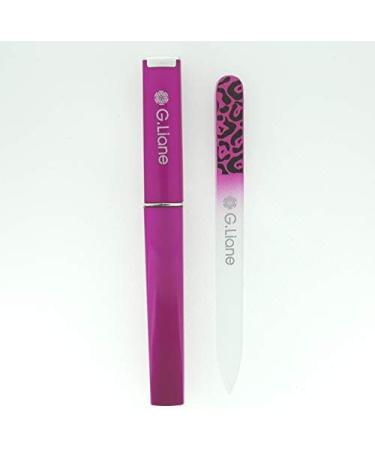 G.Liane Glass Nail Files Professional Crystal Nail File For Natural Nails Acrylic Nails Gels Nails Manicure Pedicure Tools For Home And Salon (Pink) - Buy Online on GoSupps.com