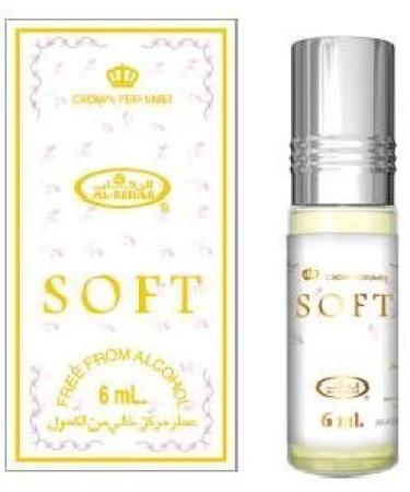 Al-Rehab Soft Concentrated Perfume Rollerball 6 Ml/0.20 Oz Soft 0.2 Fl Oz (Pack of 1)