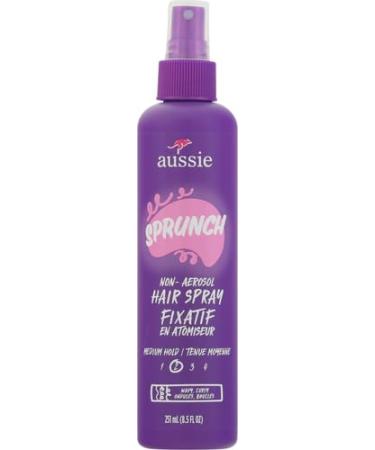 Aussie Sprunch Non-Aerosol Hair Spray for Curly Hair and Wavy Hair 8.5 fl oz - Buy Online on GoSupps.com