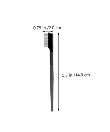 Uonlytech 2Pcs Makeup Eyelash Comb & Eyebrow Separator - Metal Eyelash Care Brush for Women | Buy Online - Buy Online on GoSupps.com