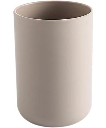 Buy Gray Plastic Toothbrush Holder Cups - Simple Style Mouthwash Brushes for Bathroom | Household Drinking Cups - Buy Online on GoSupps.com