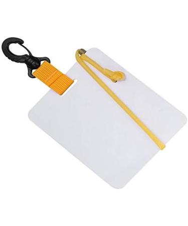 VGEBY Dive Writing Slate  Erasable Message Board with Hanging String and Pencil for Water Sport  Diving  Swimming Diving Supplies - Buy Online on GoSupps.com