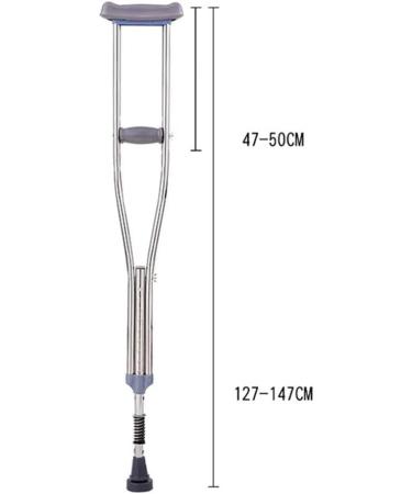 Crutches for Adults Underarm Underarm Crutches for Adjustable Crutch Elderly crutches underarm crutches stainless steel medical height adjustable non- slip Disabled for Adults and Teenager Great Run - Buy Online on GoSupps.com