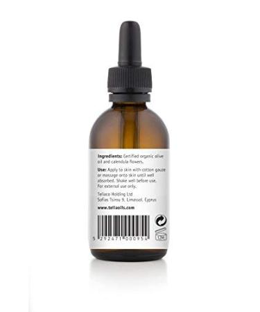 Teliaoils Marigold Infused Oil Extract - Calendula Officinalis Macerated Oil 1.7 Fl Oz | Gentle Skin Care & Soothing Relief - Buy Internationally - Buy Online on GoSupps.com