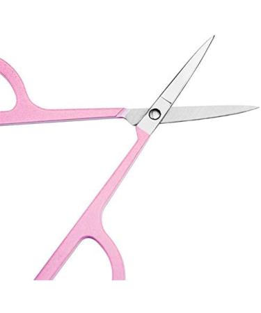 Cute Animal Ears Stainless Steel Eyebrow Scissors | 1pc Makeup Beauty Tool for Perfect Eyebrows - 16x4.5cm - Buy Online on GoSupps.com