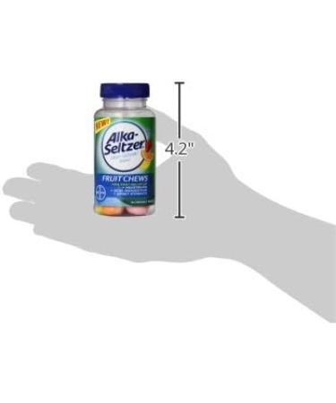 Alka-Seltzer Heartburn Relief Chews Orange Lemon 36 Count - Fast Relief (Pack of 1) - Buy Online on GoSupps.com