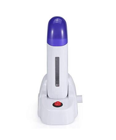 Mini depilatory wax heating professional wax heater electrical wax roller for hair removal 3 types portable cartridge wax depilatory heating heating grows hair removal (single)