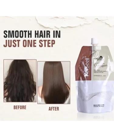 Collagen Hair Treatment Mask | Deep Repair Argan Oil Conditioner for All Hair Types - Restore Dry & Damaged Hair - Buy Online on GoSupps.com