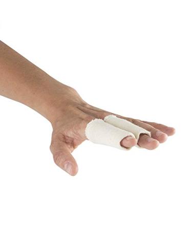SuperBrace Finger Splint (Pack of 3) Bedford Buddy Wrap Double Support for Fracture Jammed Swollen Dislocated Finger (S) - Buy Online on GoSupps.com