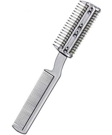 Dongxing Pet Comb Manual Hair Trimmer with Extra Blades - Grooming Razor for Dogs and Cats - Silver - Buy Online on GoSupps.com