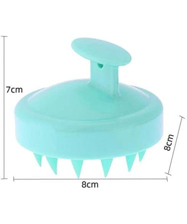 Hicollie Scalp Massage Brush - Silicone Hair Care for Dandruff & Hair Growth | Ideal for Men Children & Pets - Buy Online on GoSupps.com