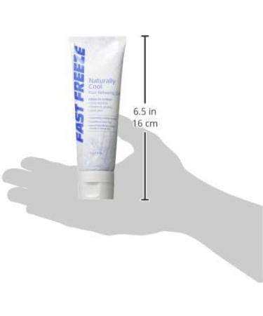 Fast Freeze All-Natural Cooling Pain Relief Therapy Gel Tube - 4 fl oz (Pack of 1) - Buy Online on GoSupps.com