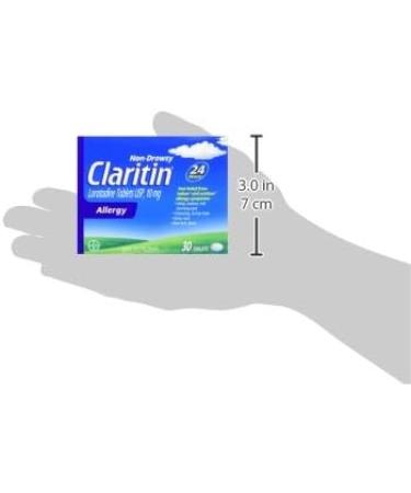 Claritin Allergy Medicine 24-Hour Non-Drowsy Relief 10 mg 30 Tablets - Buy Online on GoSupps.com