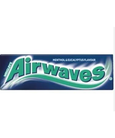 Wrigley's Airwaves Menthol & Eucalyptus Chewing Gum (5 Packets) Helps keep Teeth Clean And Mouth Fresh - Buy Online on GoSupps.com