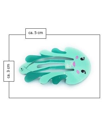 Promotech 6-Piece Sea Animals Hair Clips - Funny Hair Accessories for Girls | International Shipping - Buy Online on GoSupps.com