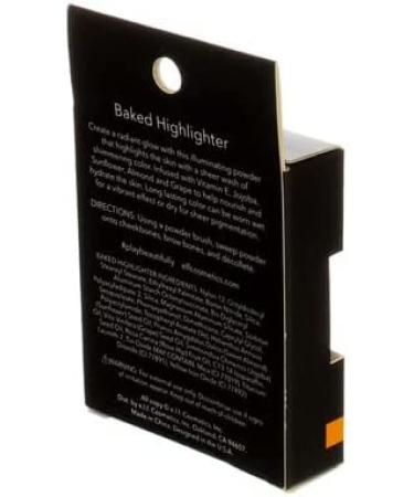E.L.F. Baked Highlighter Apricot Glow | Radiant Finish | 0.17 oz (5 g) - Buy Online on GoSupps.com