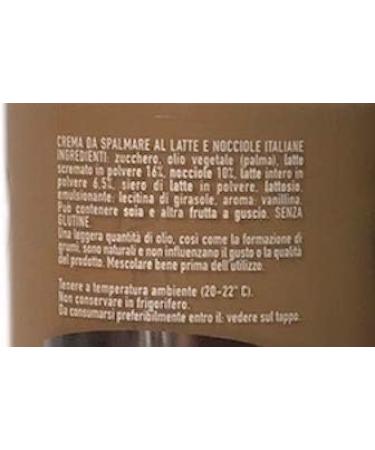Nutkao gran cremeria 4x350g. hazelnut milk and cream high quality Italian hazelnut spread - Buy Online on GoSupps.com