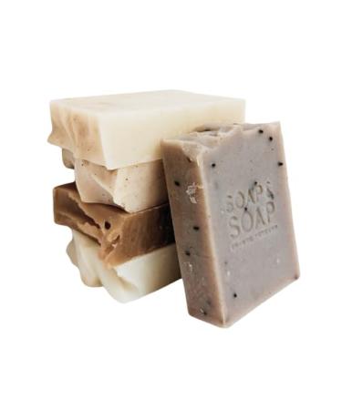 Soap&Soap Plant Based Bundle-5 Pack Dry Skin Relief Soap Natural Oils & Organic Ingredients Eco-Friendly Daily Therapy for Dry and Itchy Skin