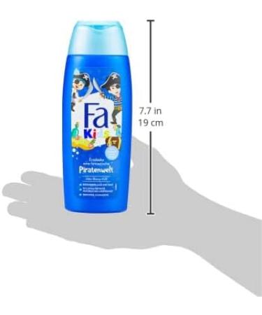 Fa Kids Children's Shampoo & Shower Gel Pirate World (250 ml) Gentle on Skin with Nourishing Mild Formula and Wild Sea Fragrance - Buy Online on GoSupps.com
