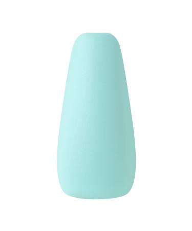 KISS Gel Fantasy Press-On Sculpted Gel Nails - Back It Up - Teal - Long - High Arch - Nail Kit with Pink Gel Glue, Manicure Stick, Mini Nail File - 28 Fake Nails - Buy Online on GoSupps.com