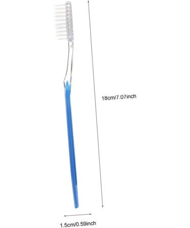Buy Homsfou 50-Piece Portable Travel Toothbrush Set - Disposable Manual Toothbrushes for On-the-Go Oral Care - Buy Online on GoSupps.com