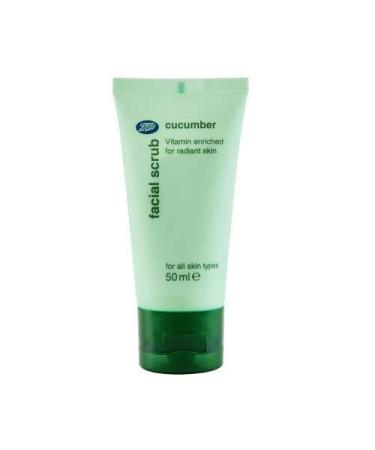 Boots Cucumber Facial Scrub Vitamin Enriched For Radient Skin For all Skin Types 50 ml
