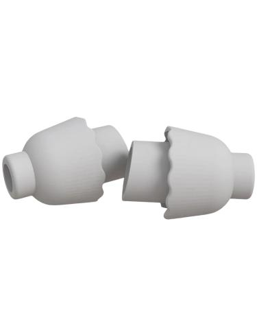 NASALFRESH MD Adjustable Nose Pillows Replacement - Compatible with NasalFreshMD and Navage - Universal Size Scalloped Design