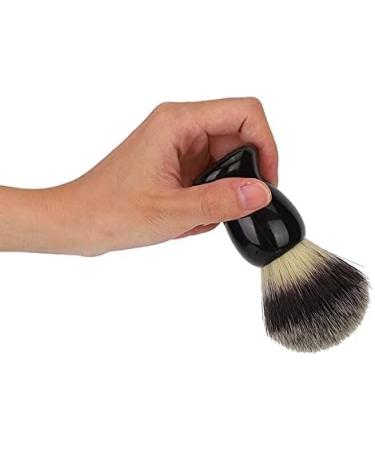 Men's Acrylic Shaving Brush & Holder - Lightweight Portable Compact Barber Shop Essentials - Buy Online on GoSupps.com