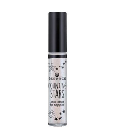 Essence Counting Stars star shot lip topper No. 01 live love sparkle Contents: 6ml lip gloss for radiantly beautiful lips.