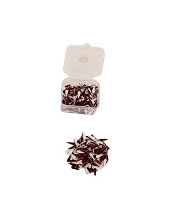 Kalpana Women's Bindi Maroon Slim Tilak Sticker kumkum | (Pack of 12) (Size-0)