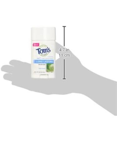Tom's of Maine Tea Tree Aluminum Free Deodorant 2.25 oz - Long Lasting Natural Protection | Pack of 1 - Buy Online on GoSupps.com