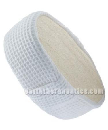 Earth Therapeutics Oval Terry Loofah Pad (1xLOOFAH)