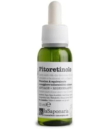 The Soapbox La Saponaria PhytoRetinol Facial Serum provitamin A collagen moisturizer antiaging wrinkles and fine lines firming natural vegan crueltyfree recycled - Buy Online on GoSupps.com