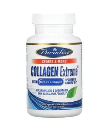 Paradise Herbs Collagen Extreme with BioCell Collagen 120 Capsules
