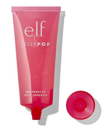 Elf Jelly Pop Watermelon Cleanser - 3.38 Fl. Oz | Vegan & Cruelty-Free | Infused with Watermelon Extract & Vitamin B5 - Gently Removes Makeup, Dirt, Oil | Choose Your Skincare - Buy Online on GoSupps.com