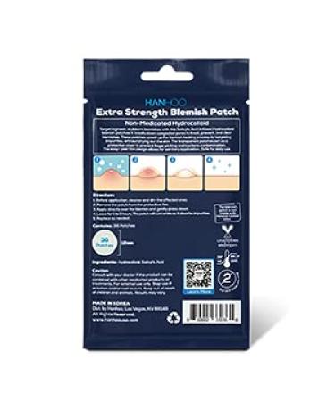 Shop Hanhoo Extra Strength Blemish Patch Non-Medicated Hydrocolloid (36 Patches) | Fast International Shipping - Buy Online on GoSupps.com