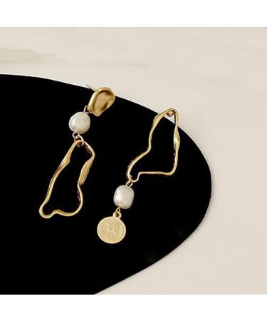 Fashion Earrings Women's Earrings Romantic Cute Irregular Asymmetric Earrings Ladies Christmas Day Party Banquet Jewelry Dainty Earrings Fashion Accessories - Buy Online on GoSupps.com