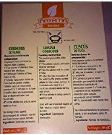 Nayama Attieke Cassava Couscous - 4 Pack | Authentic African Cuisine - Buy Online on GoSupps.com
