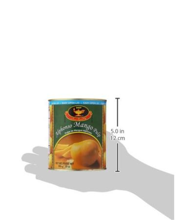 Premium Deep Alphonso Mango Pulp - 850g | Pure and Natural - Buy Online on GoSupps.com